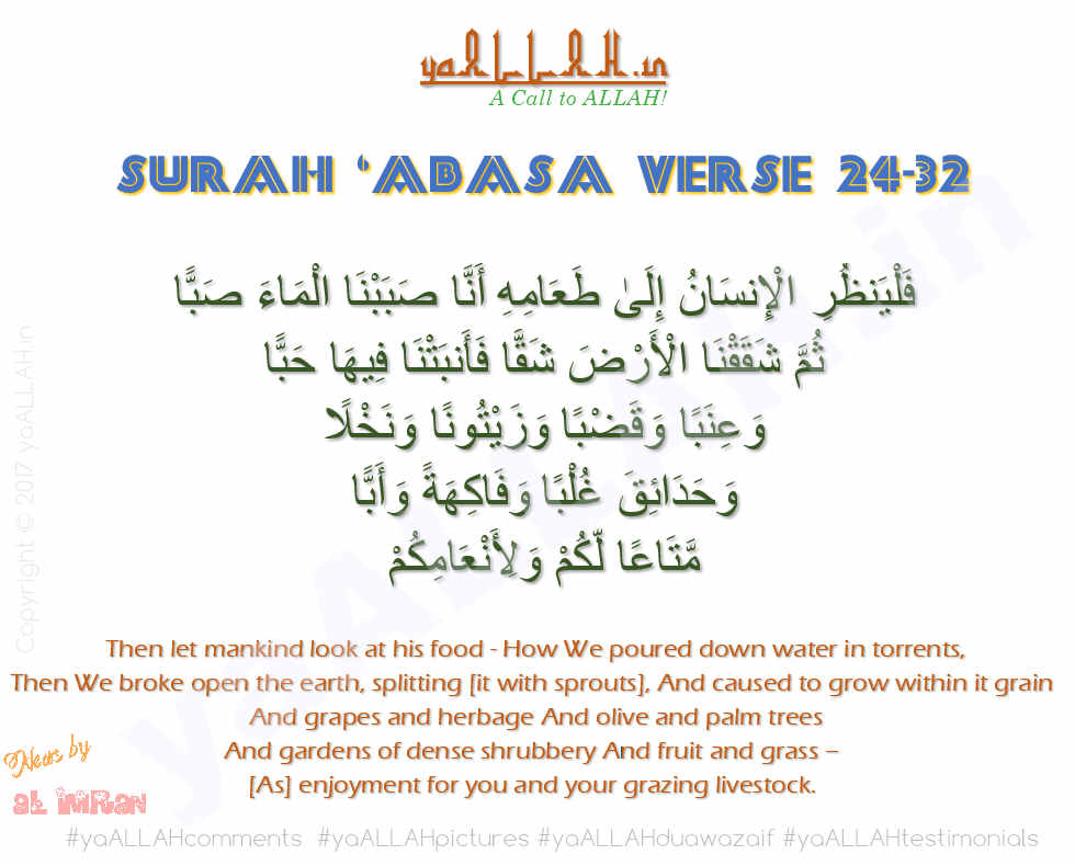 Quran Recitation to Safeguard Farms & Gardens ya ALLAH Website